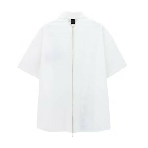 Punk Boy Short Sleeve Shirts / WHITE