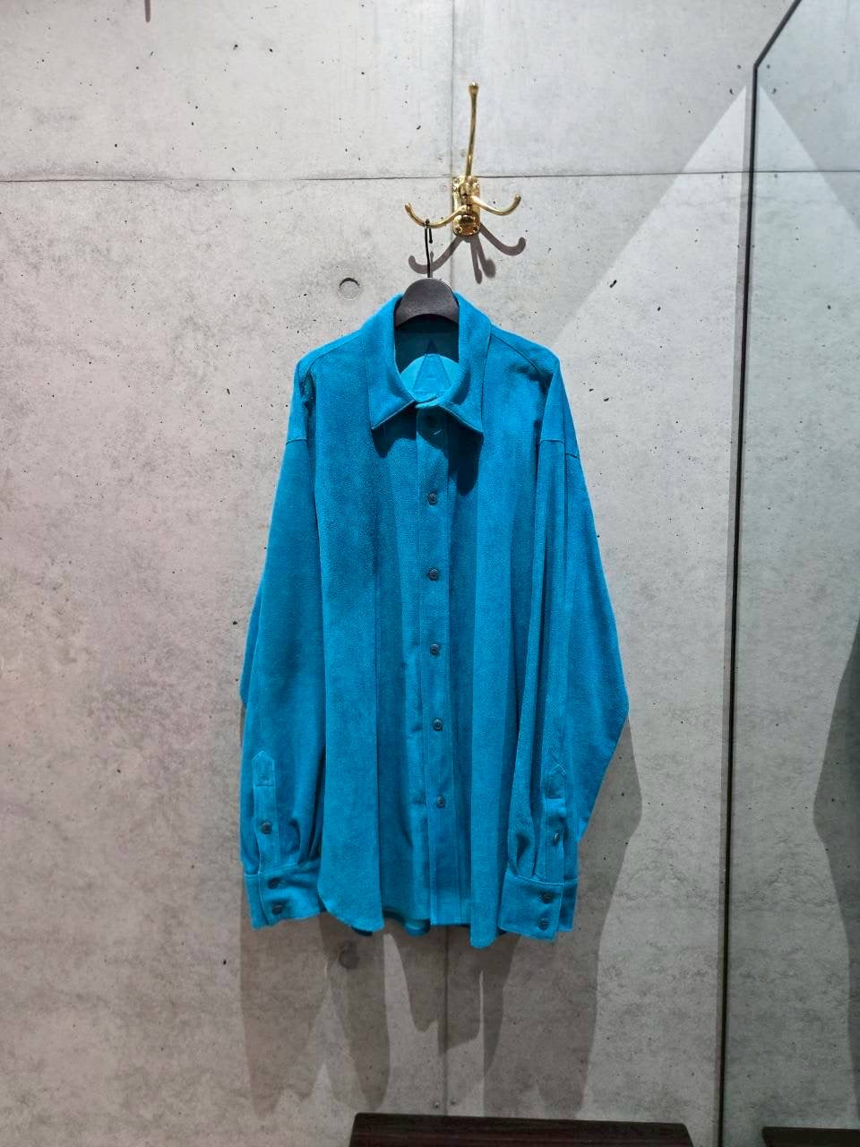 A LEATHER【26SS】RIBBON SHIRT