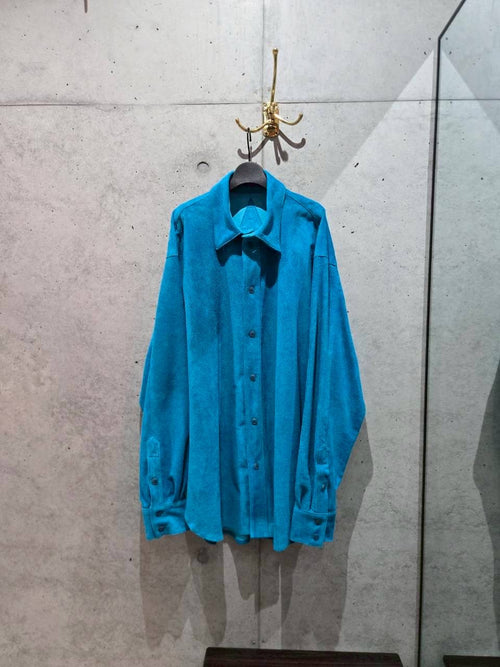 A LEATHER【26SS】RIBBON SHIRT