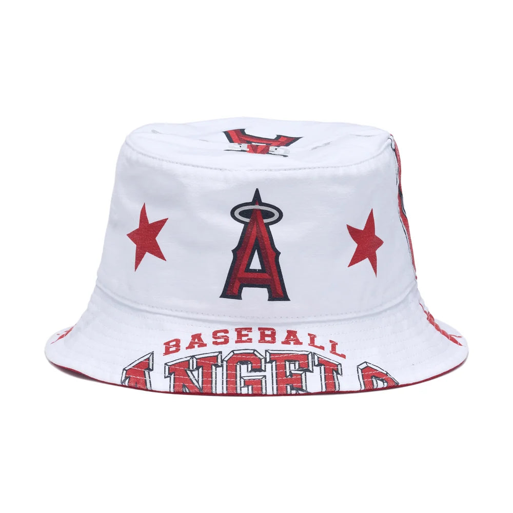'47 バケットハット ロサンゼルス・エンゼルス TRENDY TEAM ホワイト