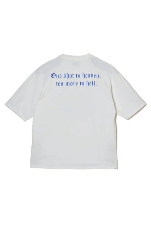 KIRIN GIRL PRINT SHORT SLEEVE TEE WHITE
