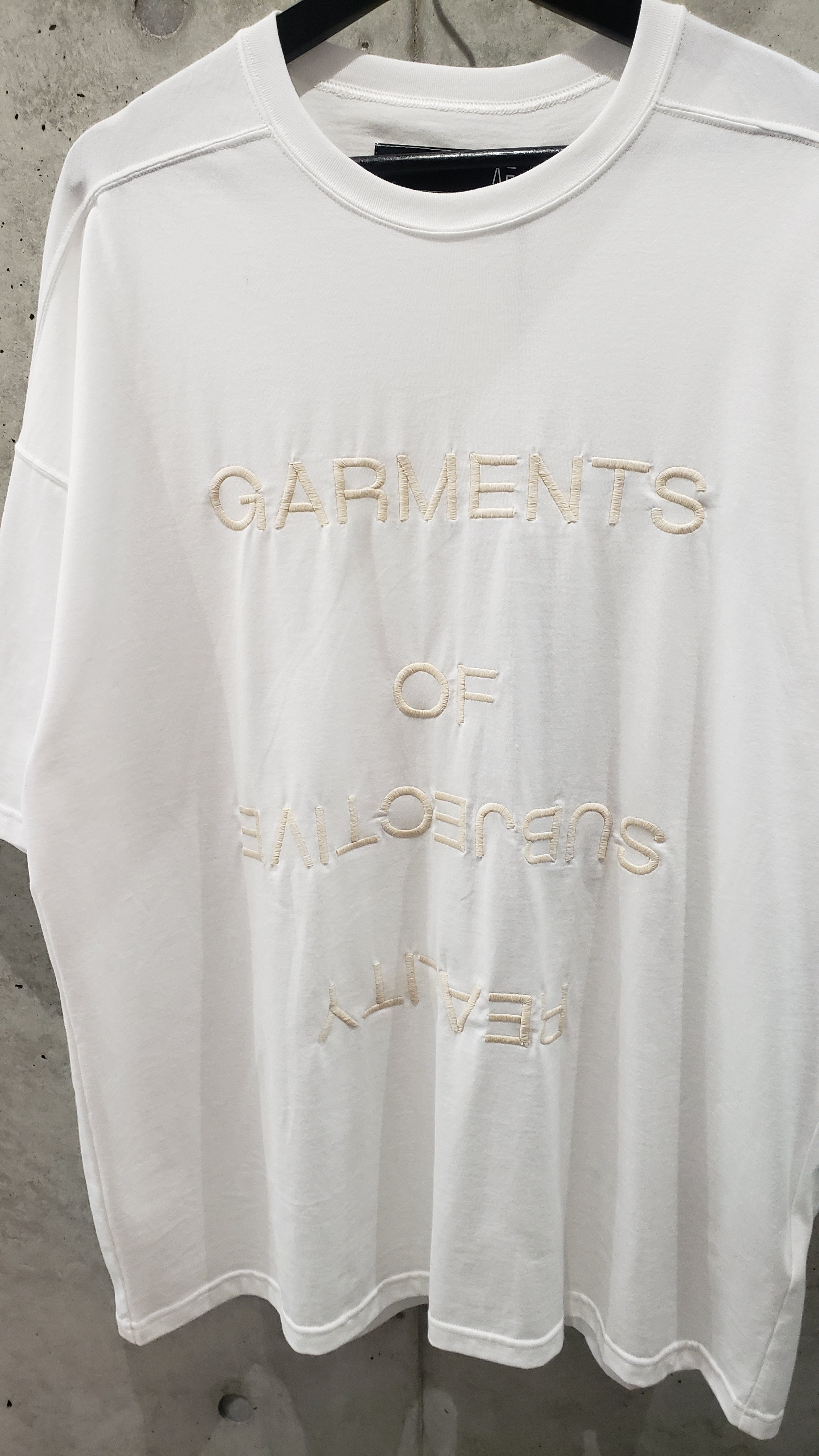 A.F ARTEFACT JUMBO TEE / WHITE