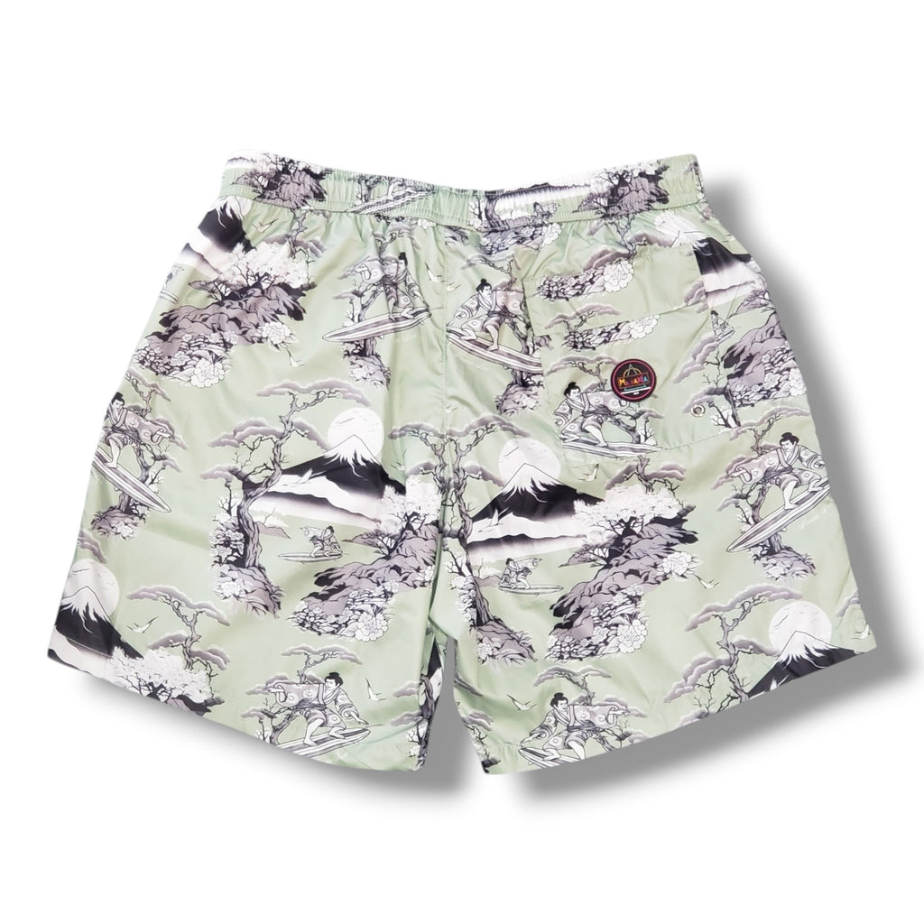 Mauna Kea ドローストリングショートパンツ (GREEN）