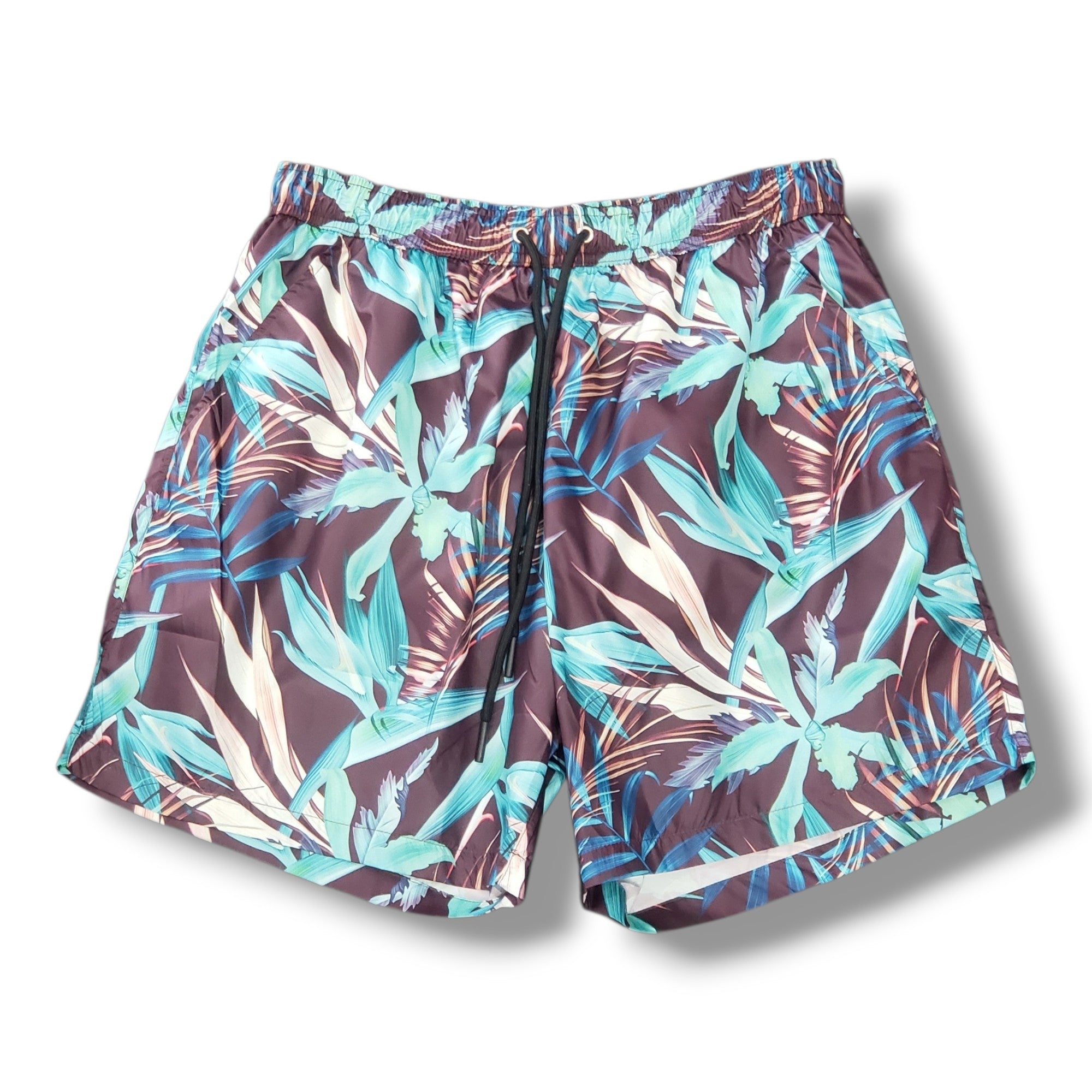 Mauna Kea ドローストリングショートパンツ (LEAF）