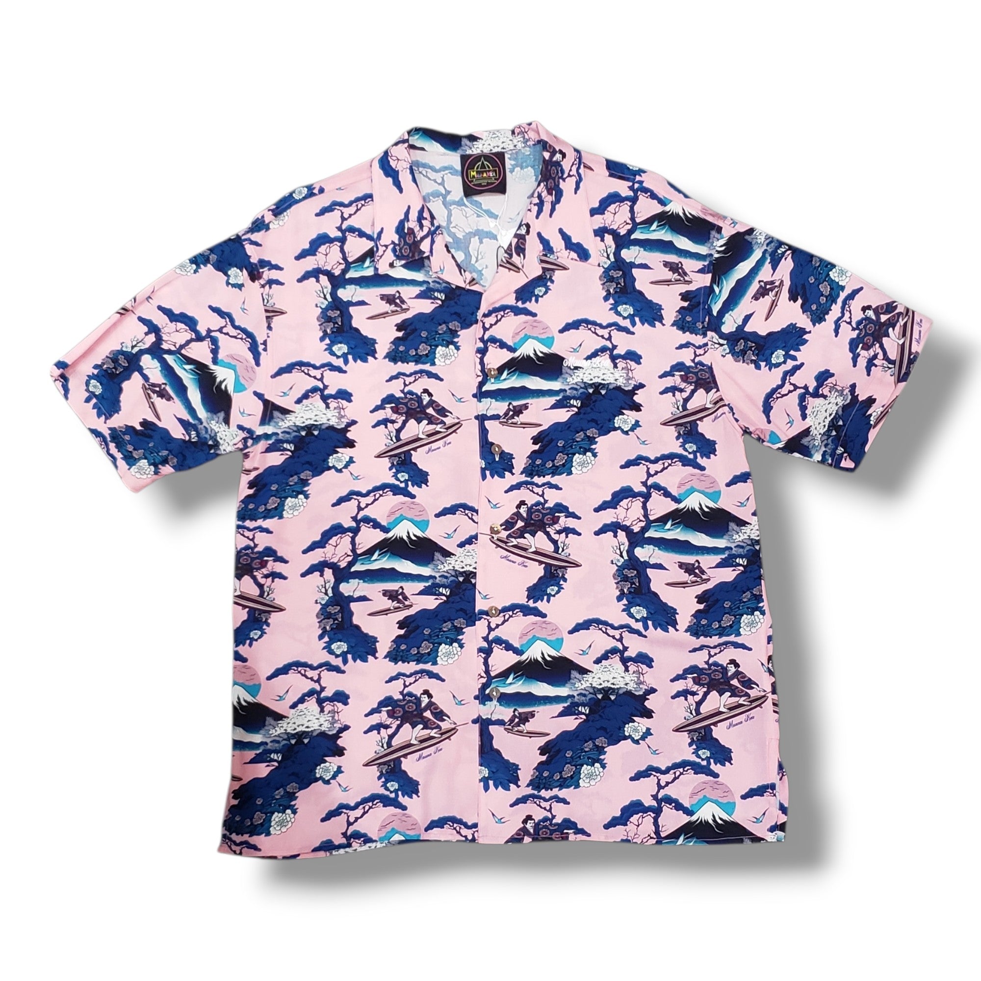 Mauna Kea プリントシャツ(PINK)