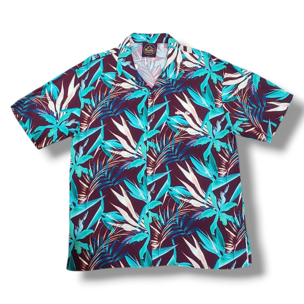 Mauna Kea プリントシャツ(LEAF）