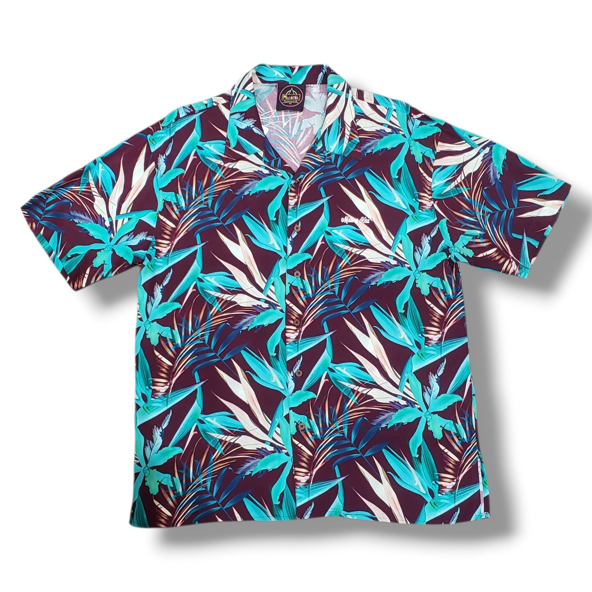 Mauna Kea プリントシャツ(LEAF）