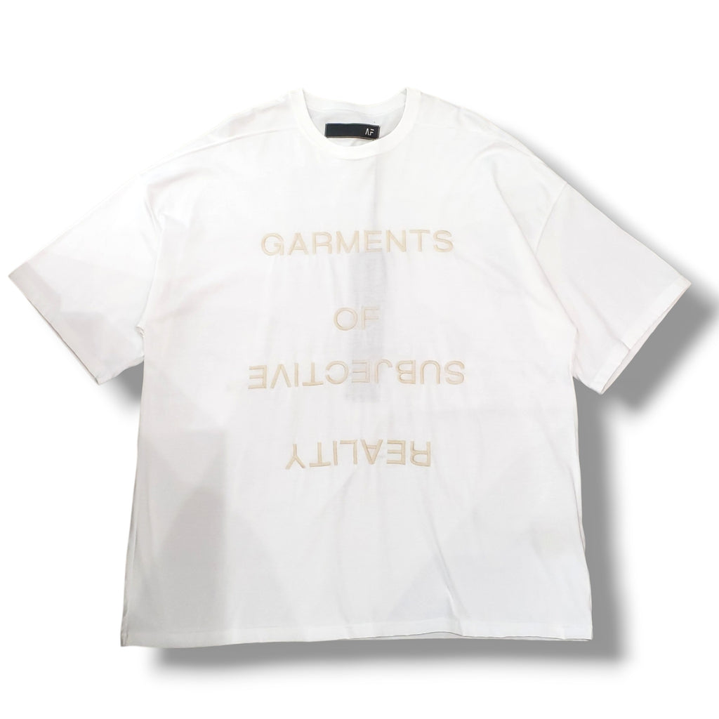 A.F ARTEFACT JUMBO TEE / WHITE