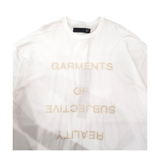 A.F ARTEFACT JUMBO TEE / WHITE