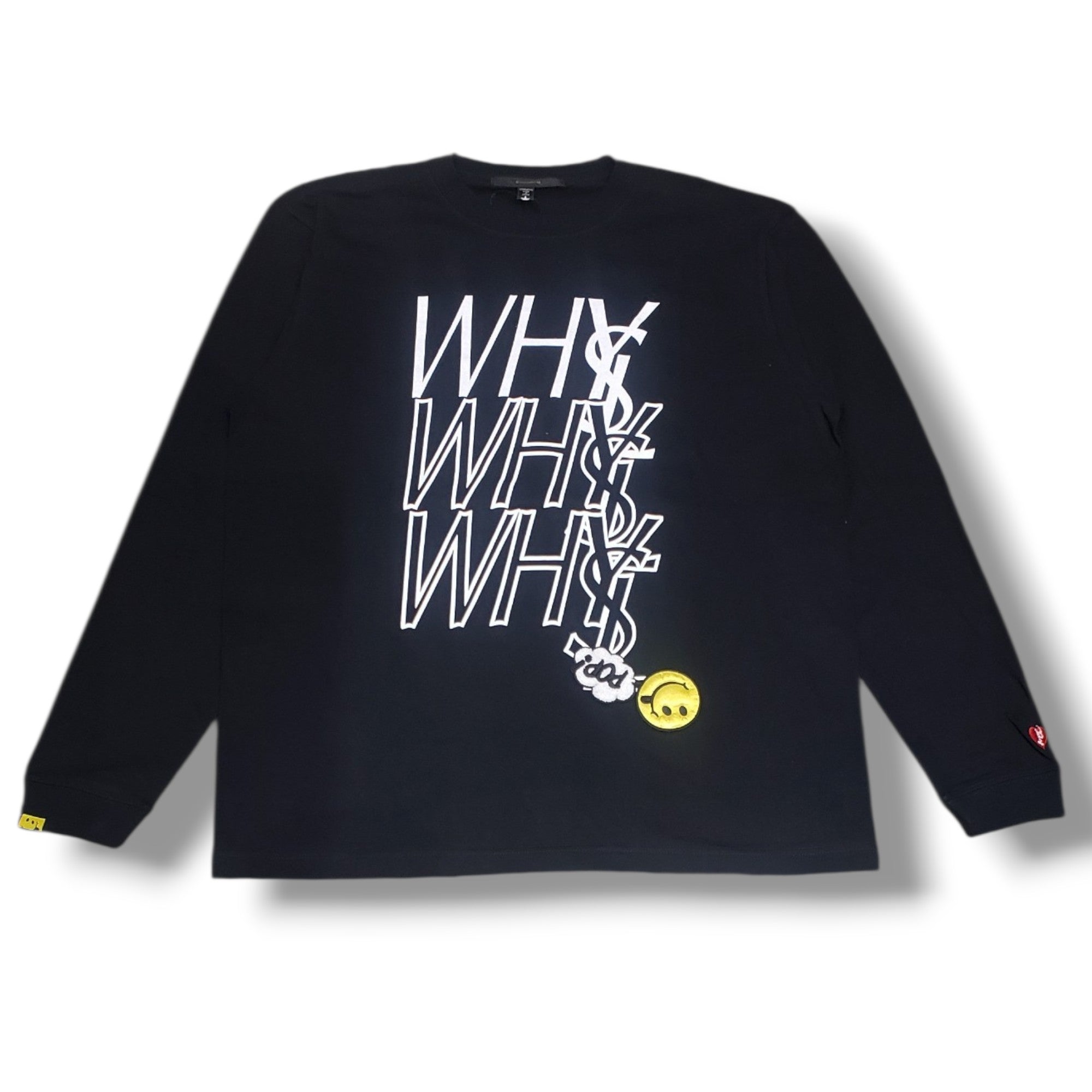 【STUD MUFFIN(スタッドマフィン) 5.6ozコットン天竺 WHYSL-サガラパッチワークLS Tシャツ(624-02906)
