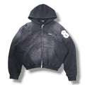 LIBERE  DOUBLE EIGHT SNAKE ZIP HOODIE / BLACK (265231)