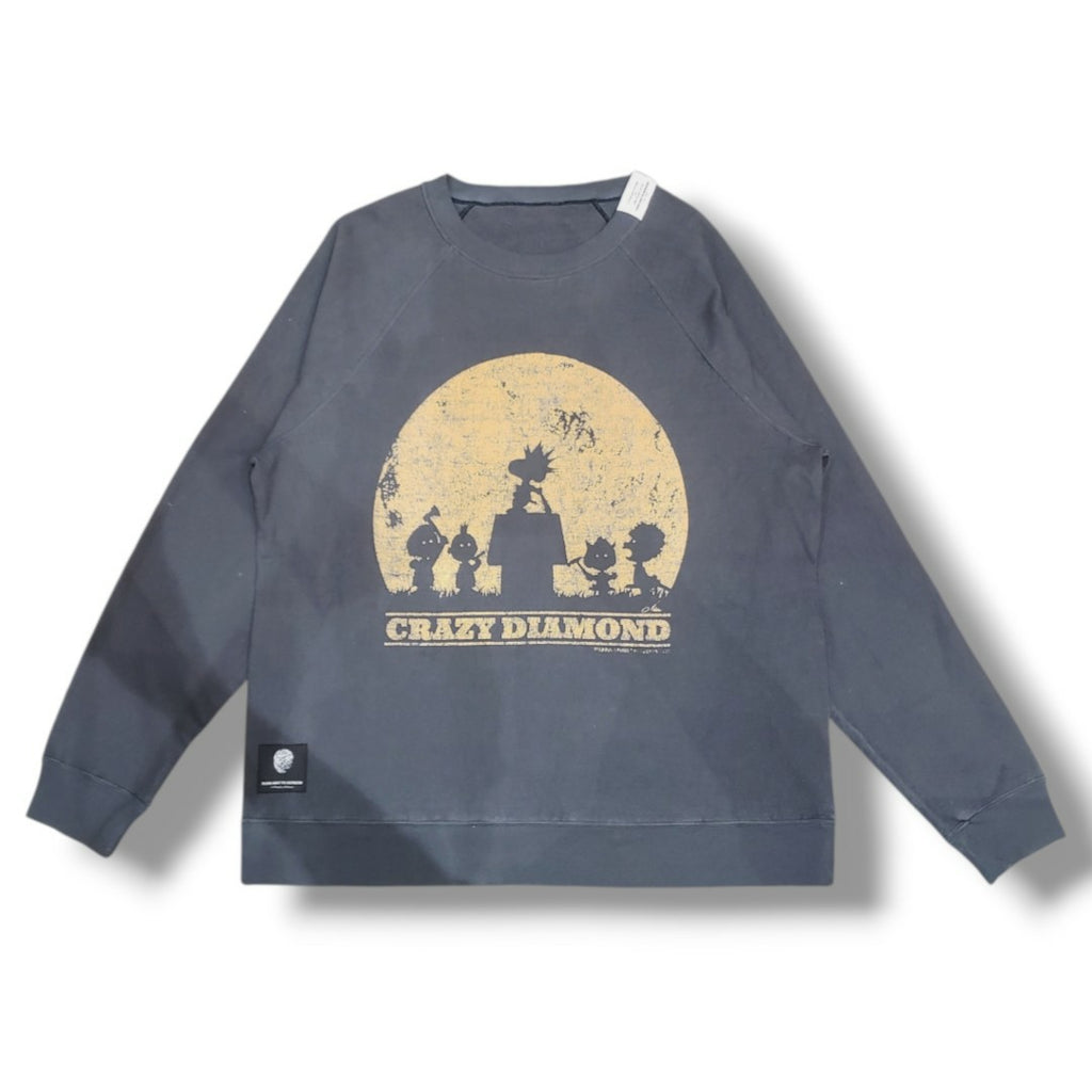 TALKING ABOUT  MOONLIGHT PEANUTS RAGLAN SWEAT