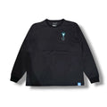 MAISON HONORE Tiphanie Swarovski スワロロングスリーブT　BLUE×Black　