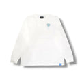 MAISON HONORE Tiphanie Swarovski スワロロングスリーブT　BLUE×WHITE