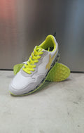 W6YZ スニーカー (WHITE-GRAY-NEON YELLOW)