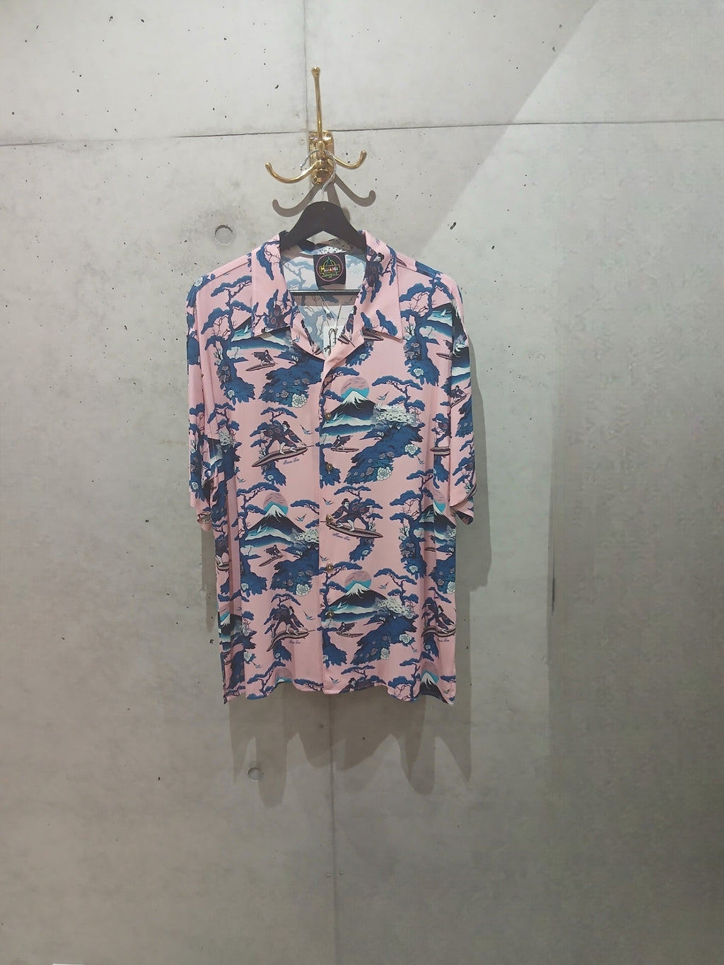 Mauna Kea プリントシャツ(PINK)