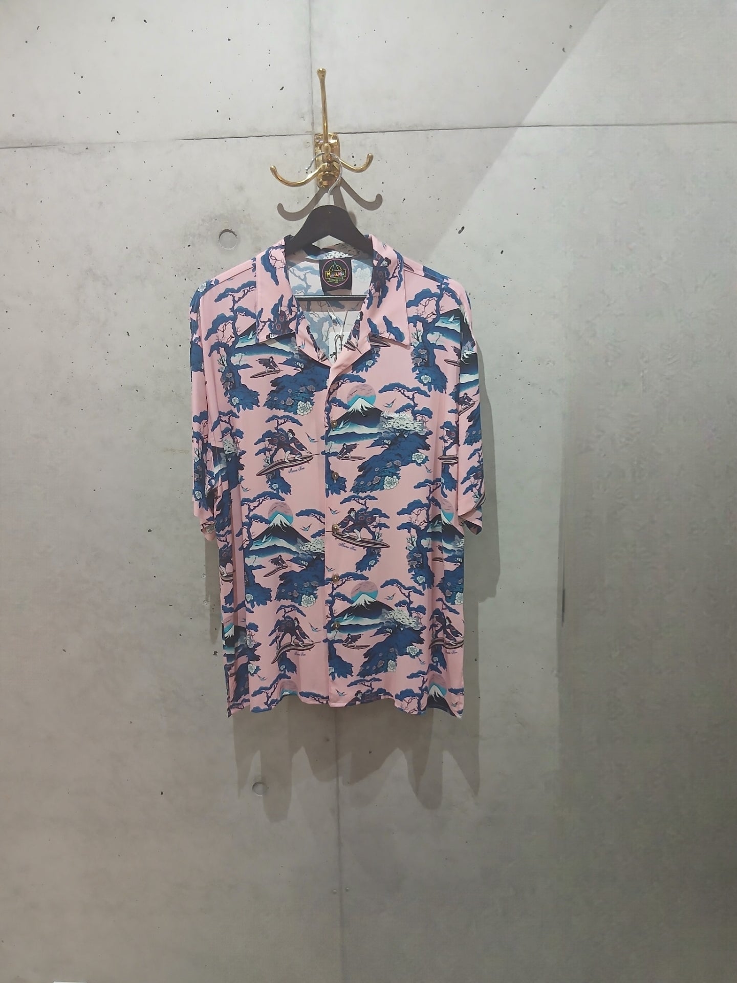 Mauna Kea プリントシャツ(PINK)