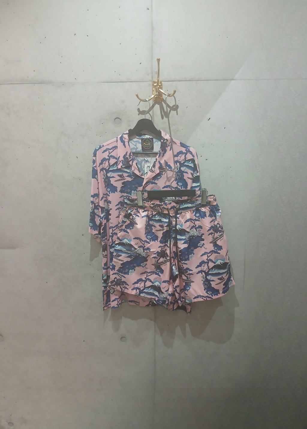 Mauna Kea プリントシャツ(PINK)
