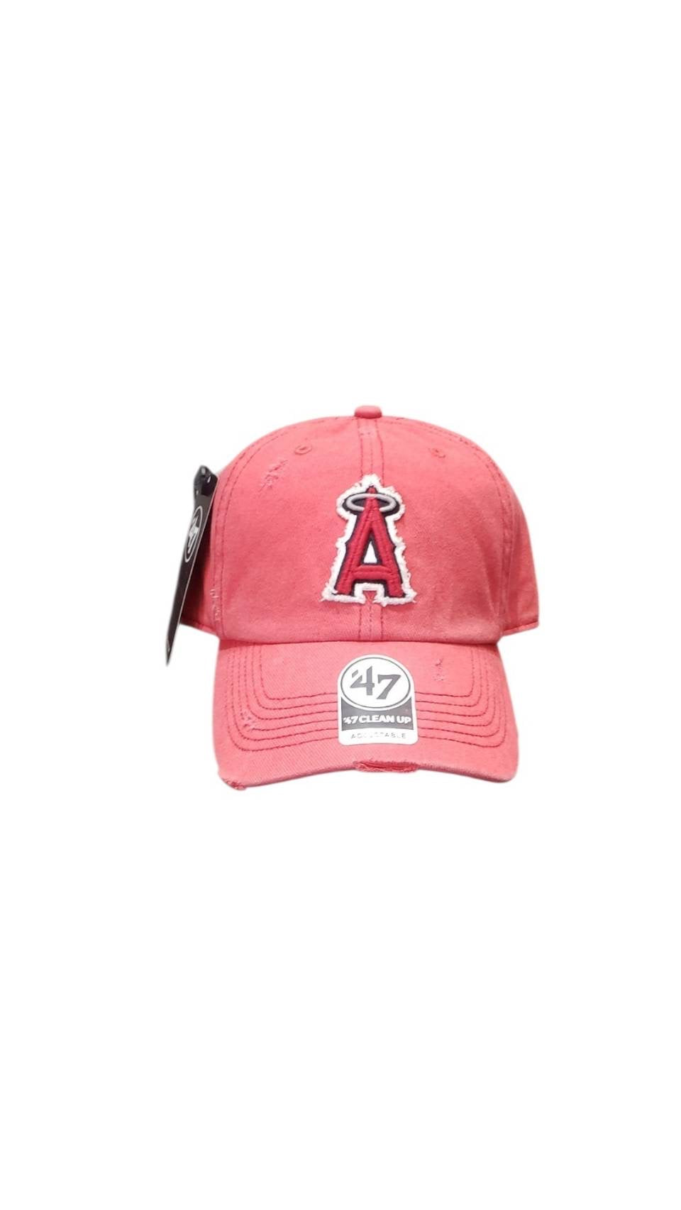 '47 クリーンナップ ロサンゼルス・エンゼルス WELL-WORN ライトハバネロレッド