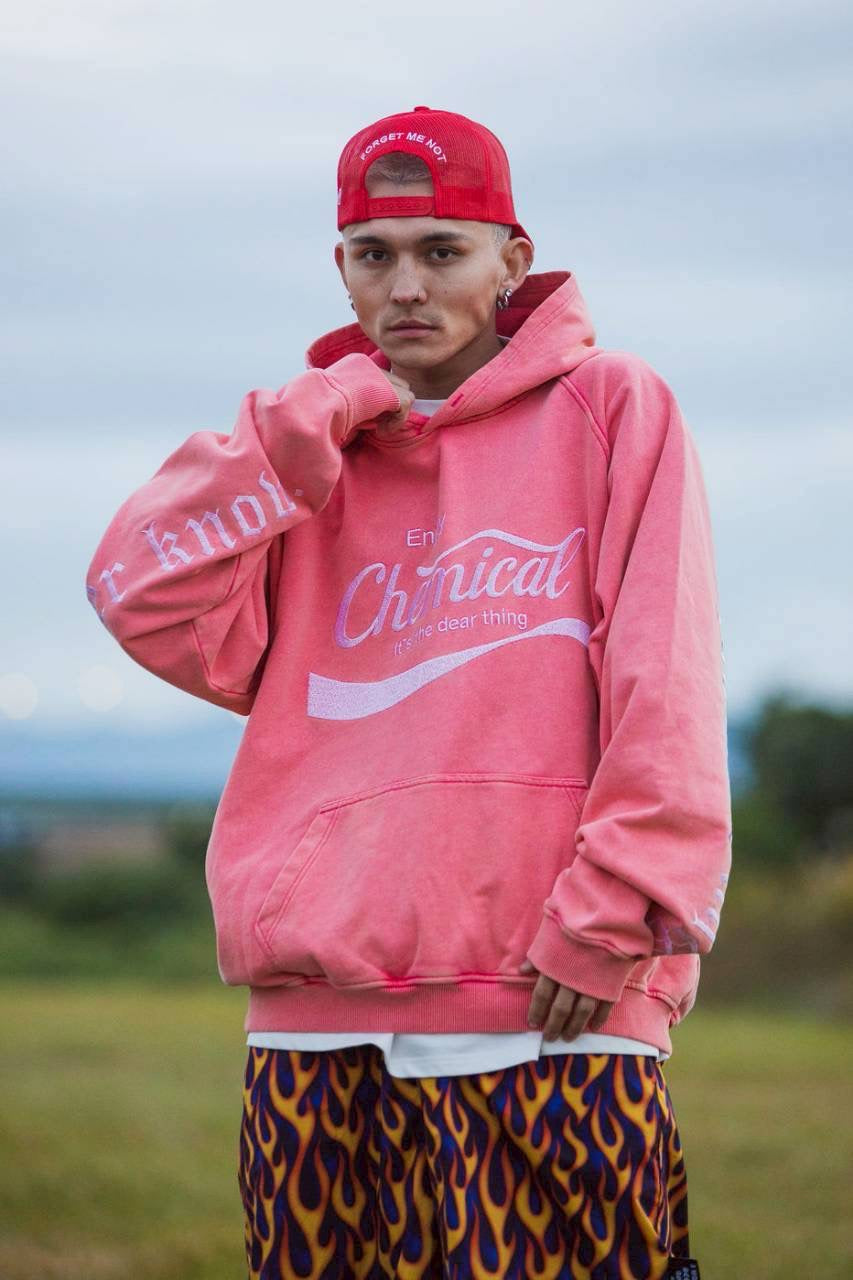 MAYO ENJOY CHEMICAL EMBROIDERY HOODIE