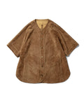 A LEATHER 【26SS】Baseball Shirt (Earth Suede)