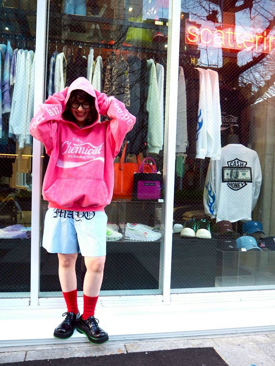 MAYO ENJOY CHEMICAL EMBROIDERY HOODIE