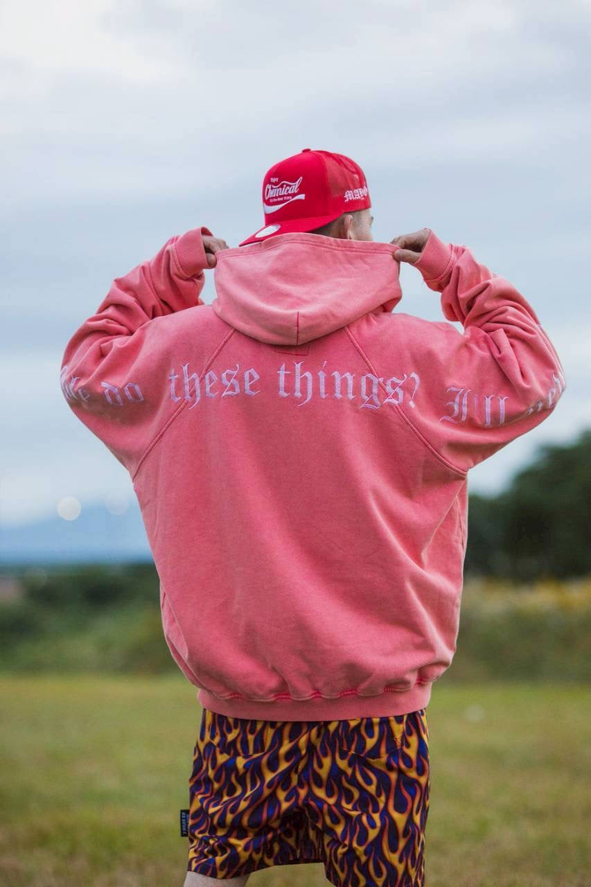 MAYO ENJOY CHEMICAL EMBROIDERY HOODIE
