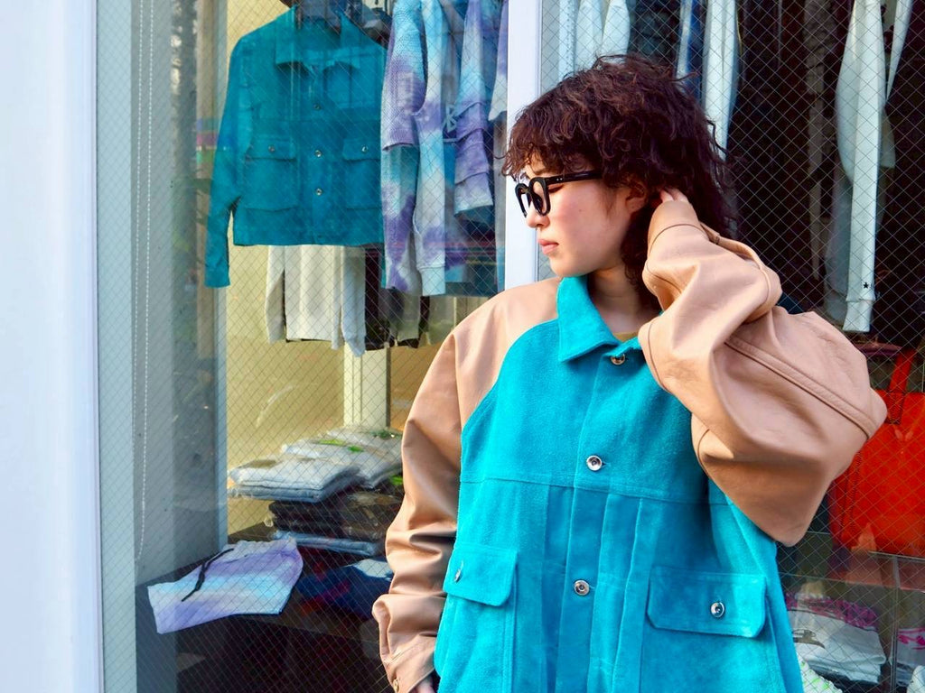 A LEATHER【26SS】ISLAND TRUCKER JACKET