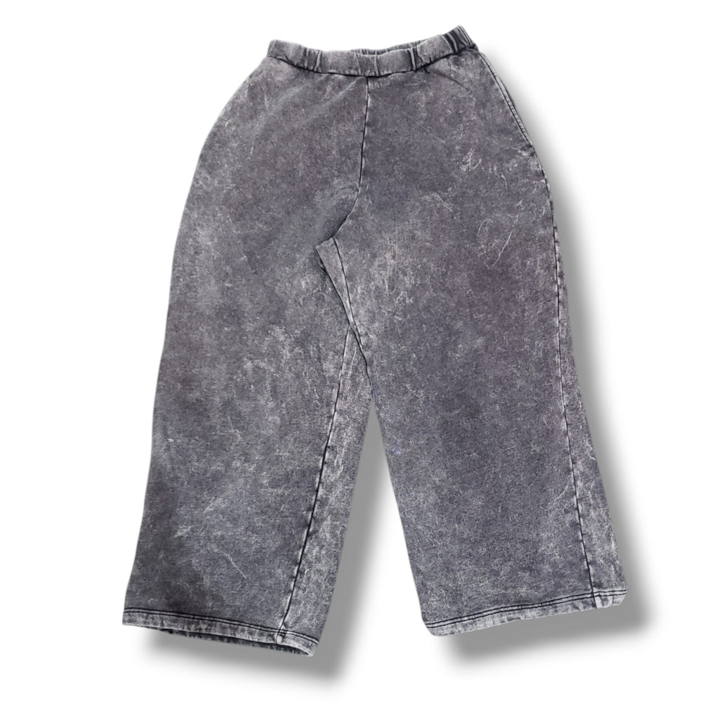 TALKING ABOUT　SULFUR DYDED SWEAT PT （BLACK）2627AW-PT-011