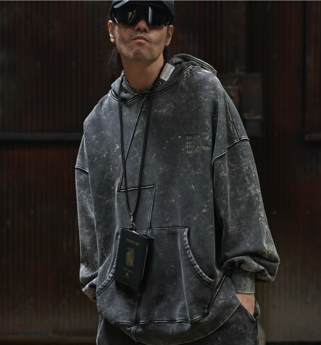 TALKING ABOUT HEART BREAK PARKA （BLACK）2627AW-PK-005