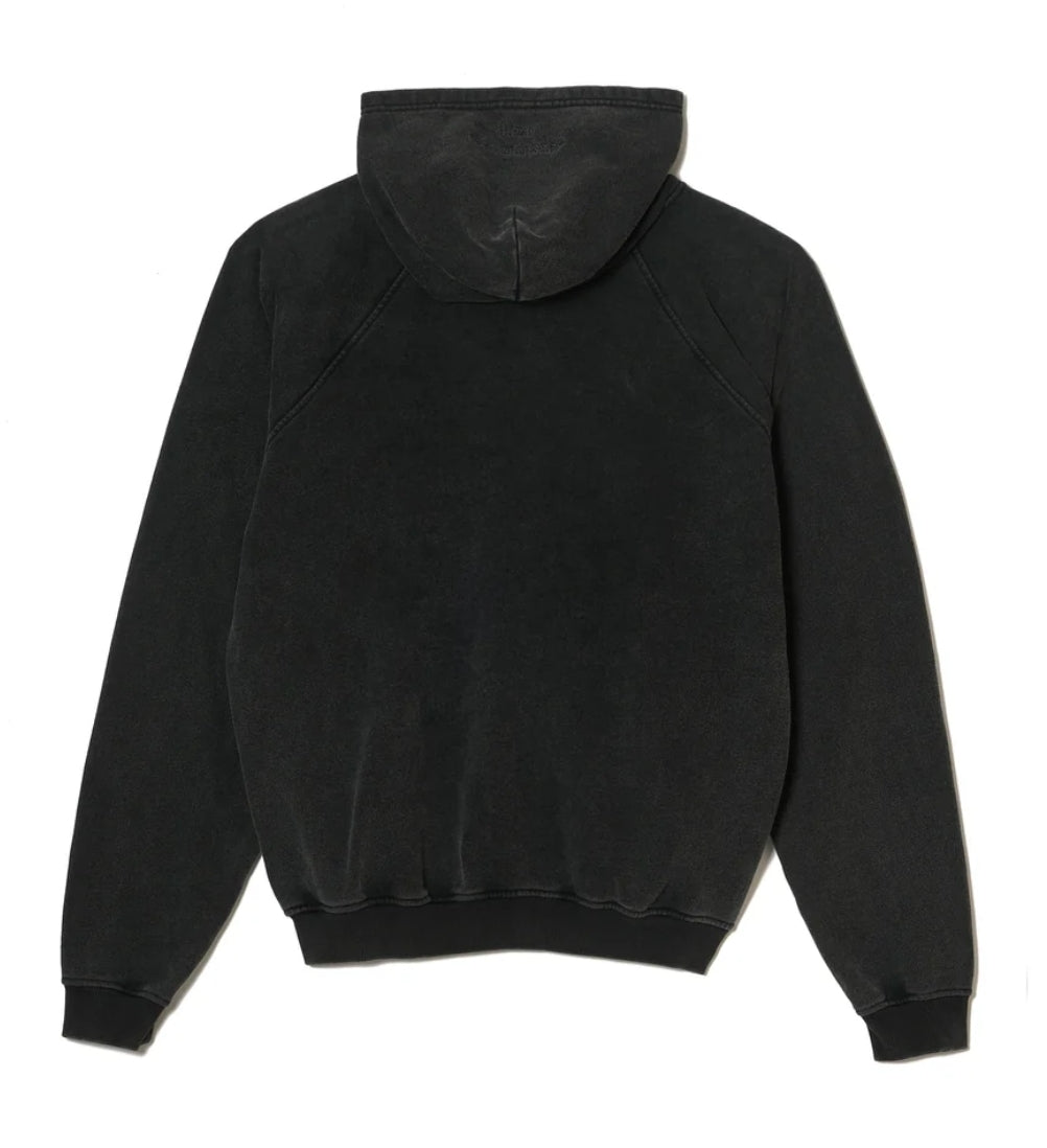 MAYO FADE PLAIN EMBROIDERY HOODIE Black  (MY-SPK02)
