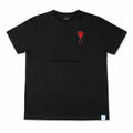MAISON  HONORE Tiphanie Stone TEEストーンロゴTシャツ　BLACK✖️ RED